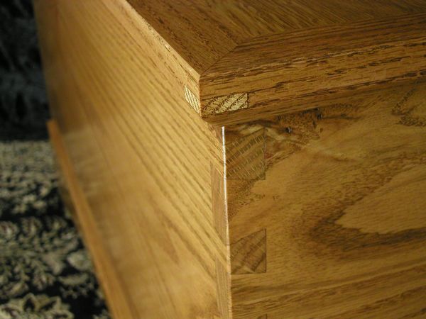 Oak Blanket Chest 2 Oak Blanket Chest 2