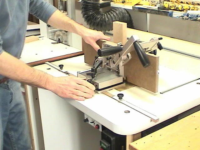 Tenon Jig used for mortising tenon jig used for mortising