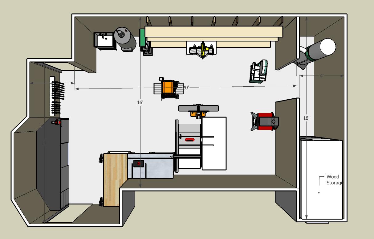 Small Woodworking Shop Plans