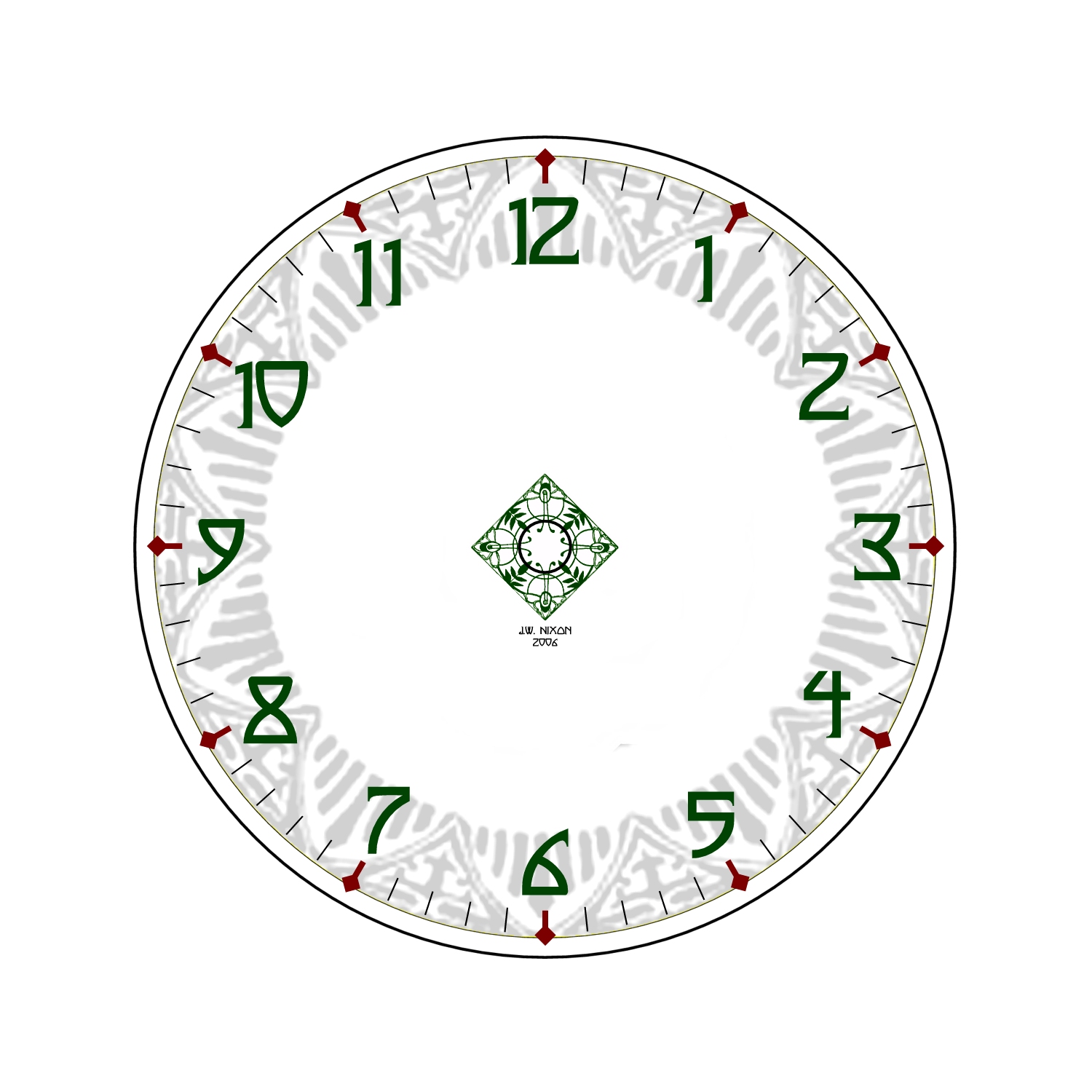 Printable Clock Faces