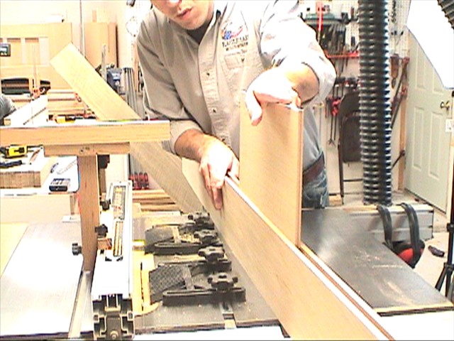 Stickley Panel Bed in progress