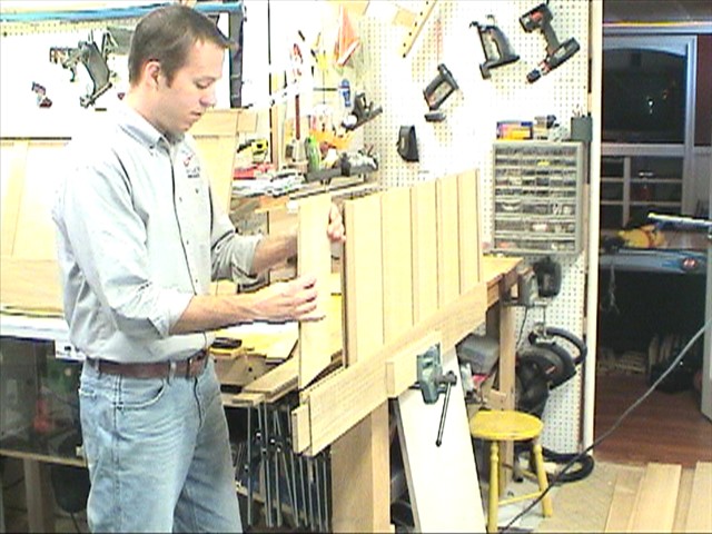 Stickley Panel Bed in progress