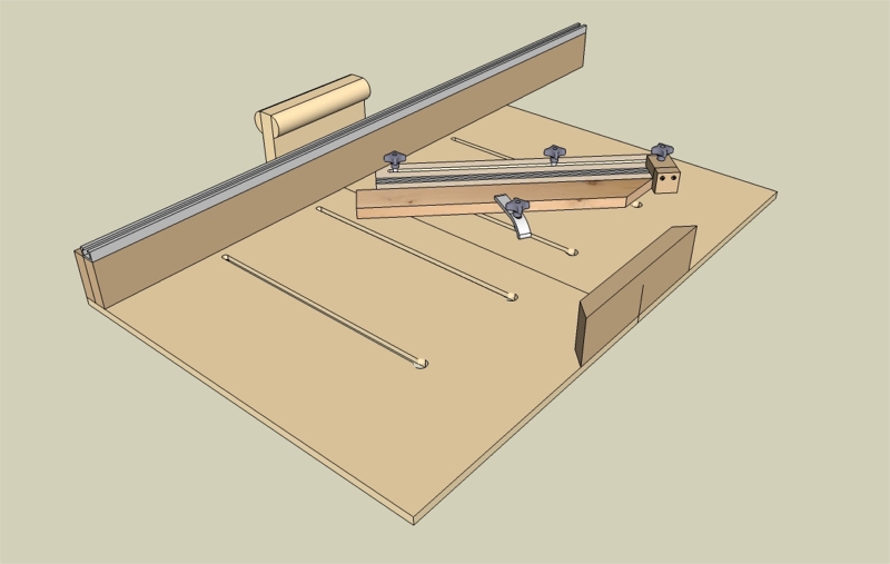 Super Sled - Crosscut and Miter Sled